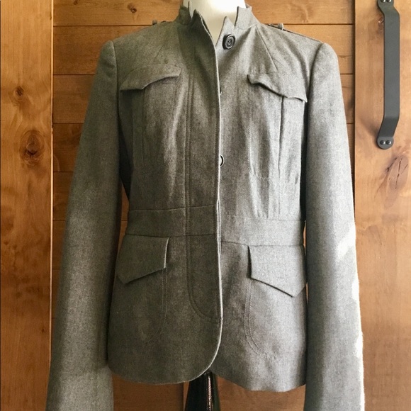 Banana Republic Jackets & Blazers - Banana Republic Military Wool Blend Jacket, Sz 10